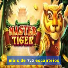 mais de 7.5 escanteios